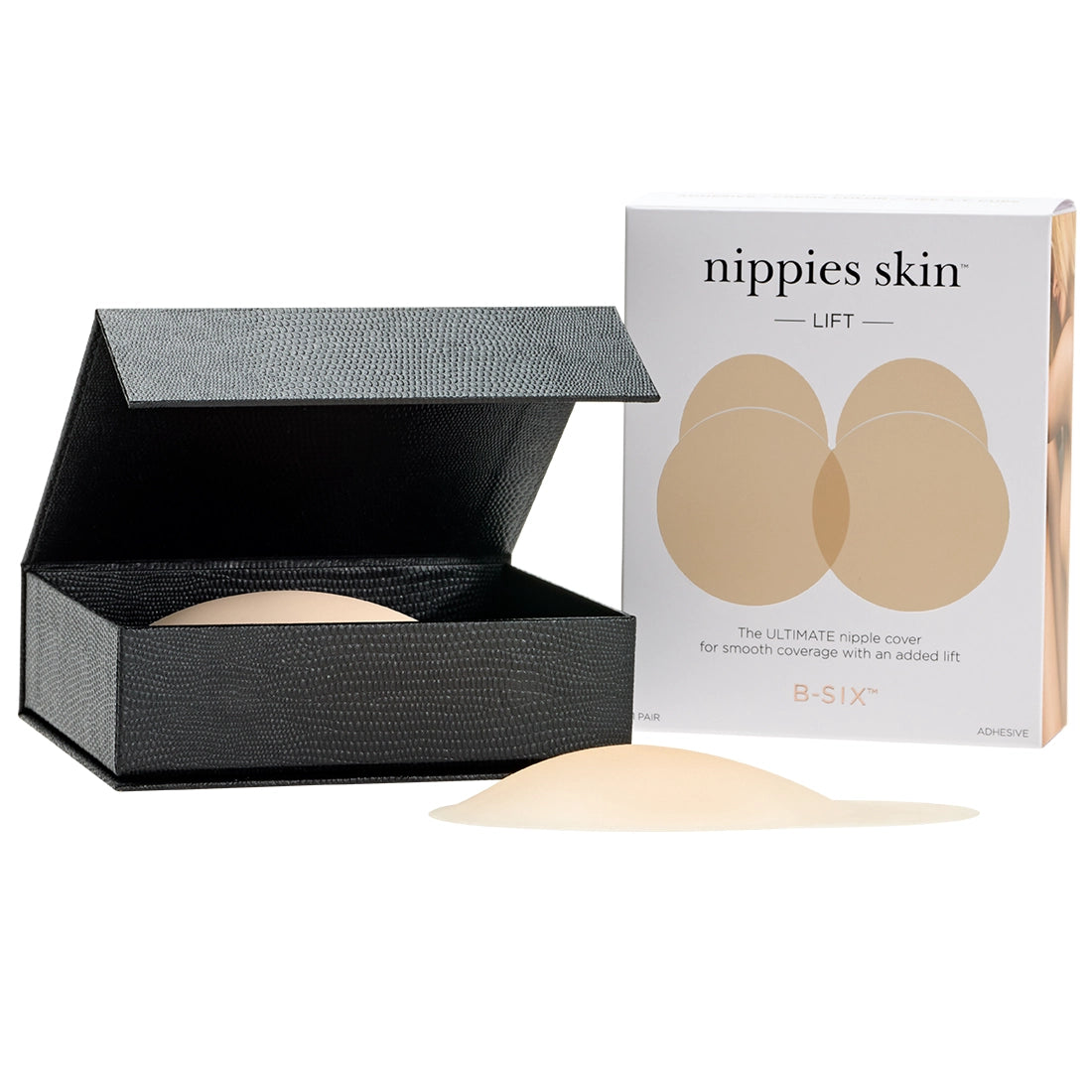 Bristols six Nipple Covers with Lifting Tab
